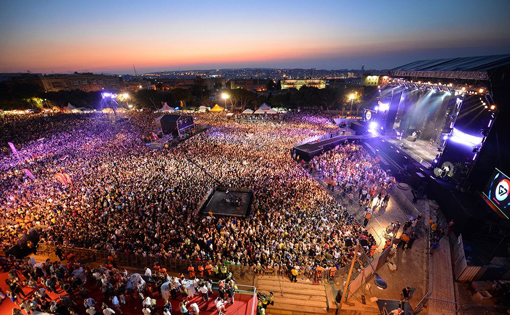 lễ hội âm nhạc mùa hè lớn nhất Malta