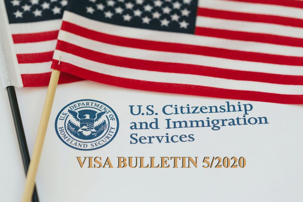 Bản tin visa bulletin tháng 5/2020