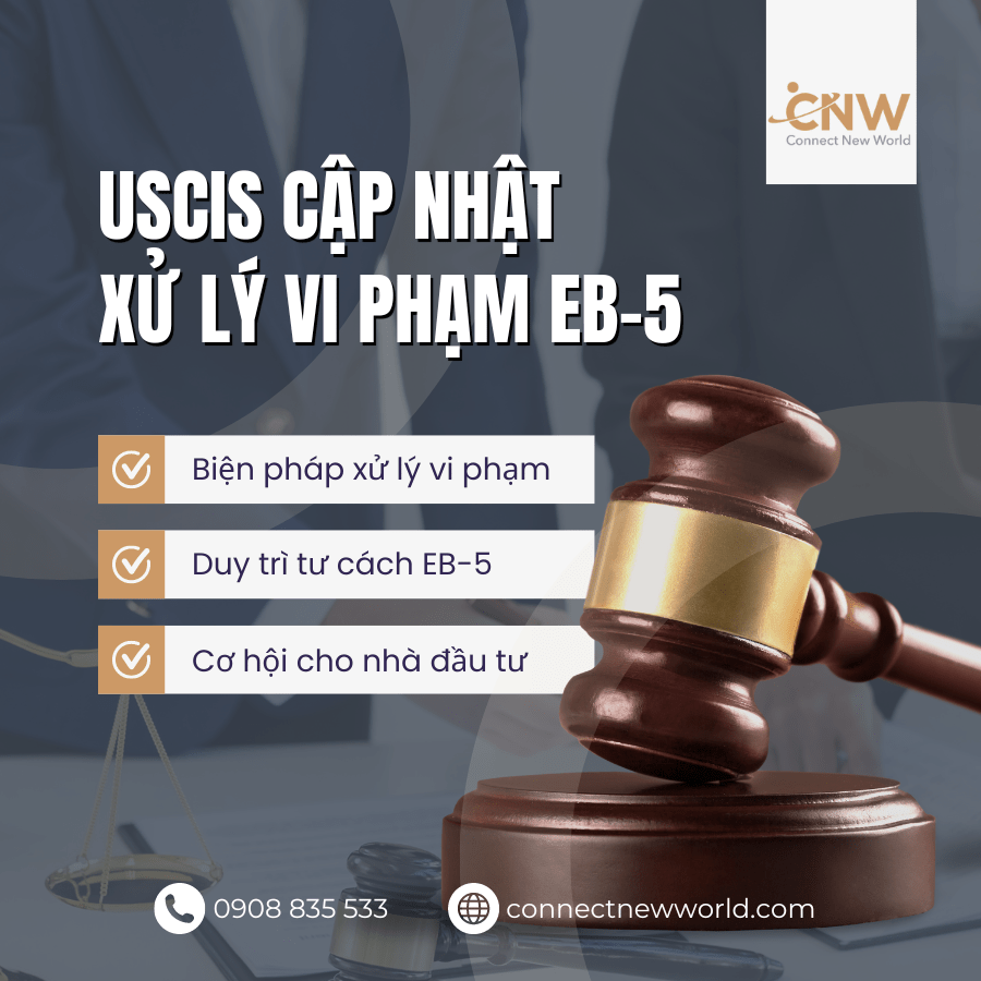 USCIS cap nhat xu ly vi pham EB-5 2024