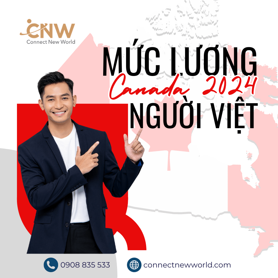 muc luong trung binh cua nguoi Viet tai Canada nam 2024