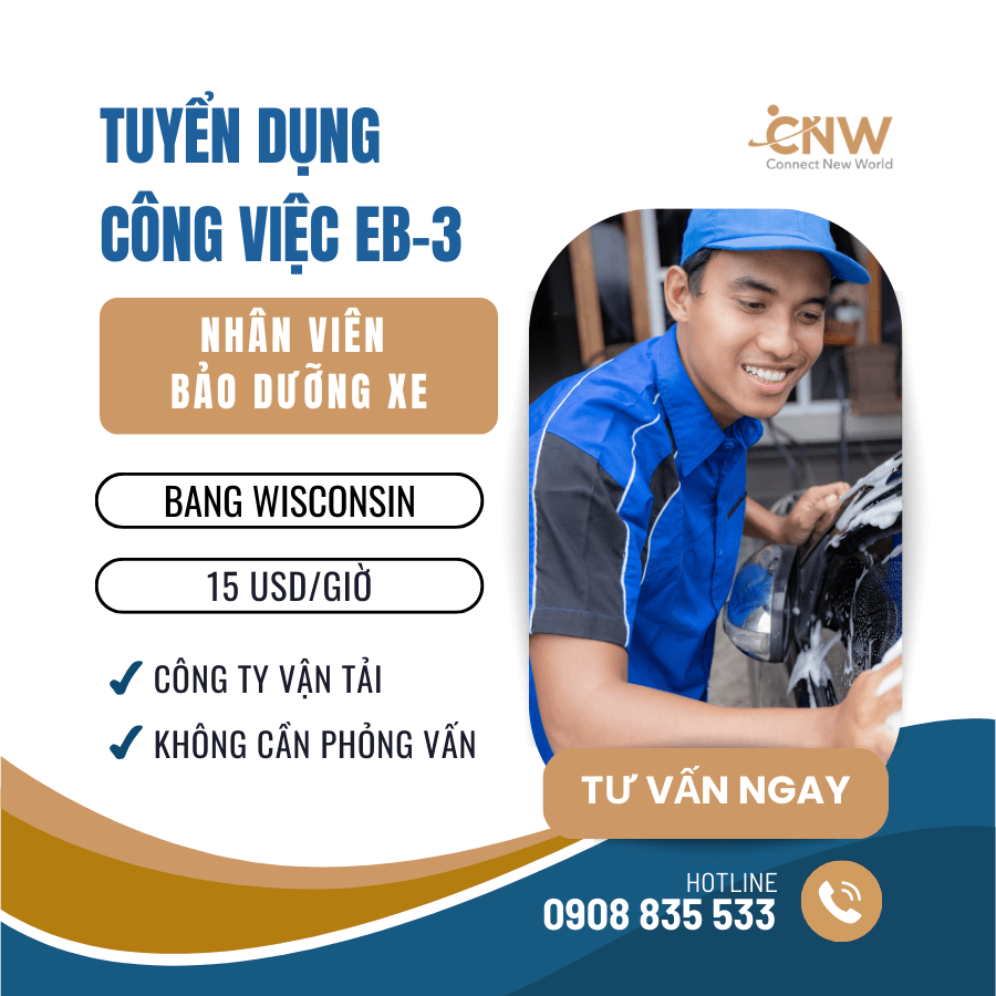 CNW tuyen dung cong viec eb3 2024 moi nhat