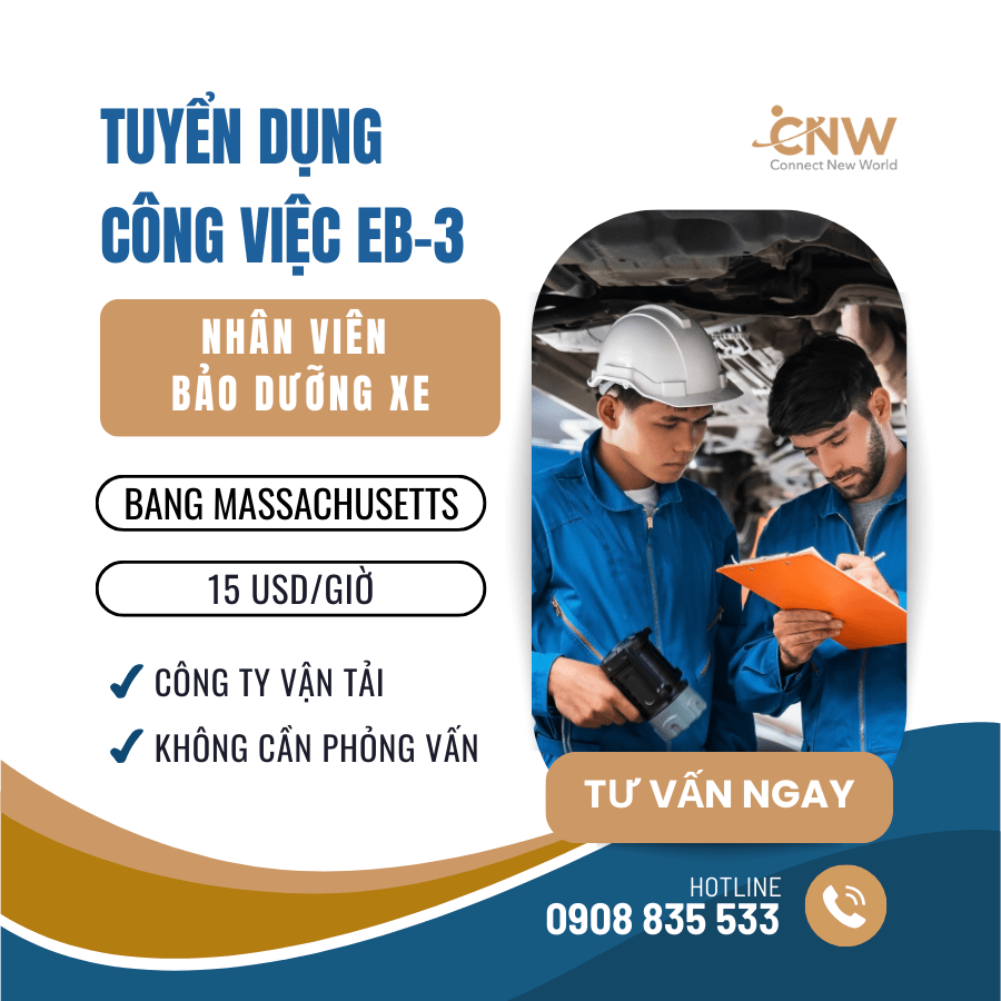 CNW tuyen dung cong viec eb3 moi nhat