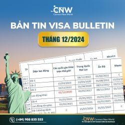 VISA BULLETIN THÁNG 12/2024 - CẬP NHẬT MỚI NHẤT