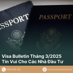 Visa Bulletin Tháng 3/2025 - Tin Vui Và Cơ Hội Cho Các Nhà Đầu Tư