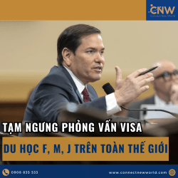 Mỹ Tạm Ngưng Phỏng Vấn Visa Du Học F, M, J Trên Toàn Thế Giới – Sinh Viên Quốc Tế Cần Làm Gì?
