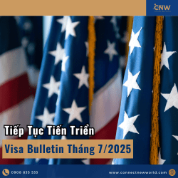 Visa Bulletin Tháng 7/2025: Tiếp Tục Tiến Triển và Cơ Hội Mở Rộng Cho Các Nhà Đầu Tư & Các Diện Visa Khác